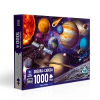 Quebra-Cabeça Viagem Cósmica 1000 Peças - Toyster - 5