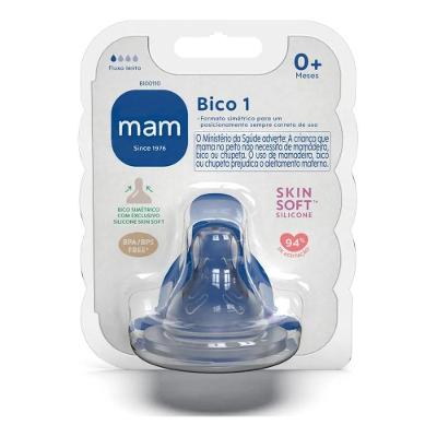 Bico de Mamadeira Fluxo Lento - Mam Baby