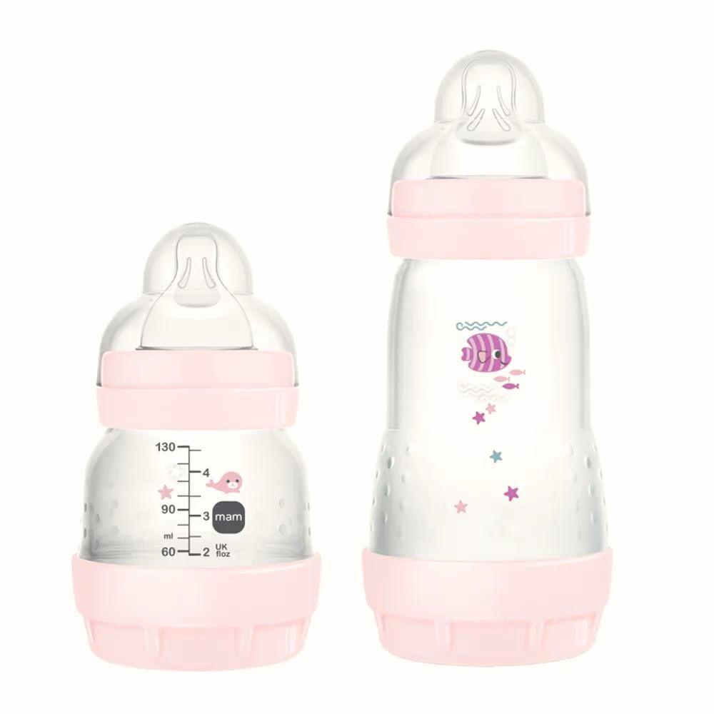 Mamadeira Easy Strart Set Rosa - Mam - 1