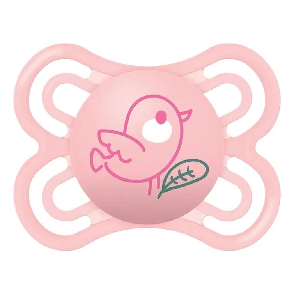 Chupeta Unitária Perfect 0 a 6 Meses Rosa - Mam Baby - 1