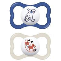 Chupeta Supreme 6+ Meses Embalagem Dupla Azul - Mam Baby - 1