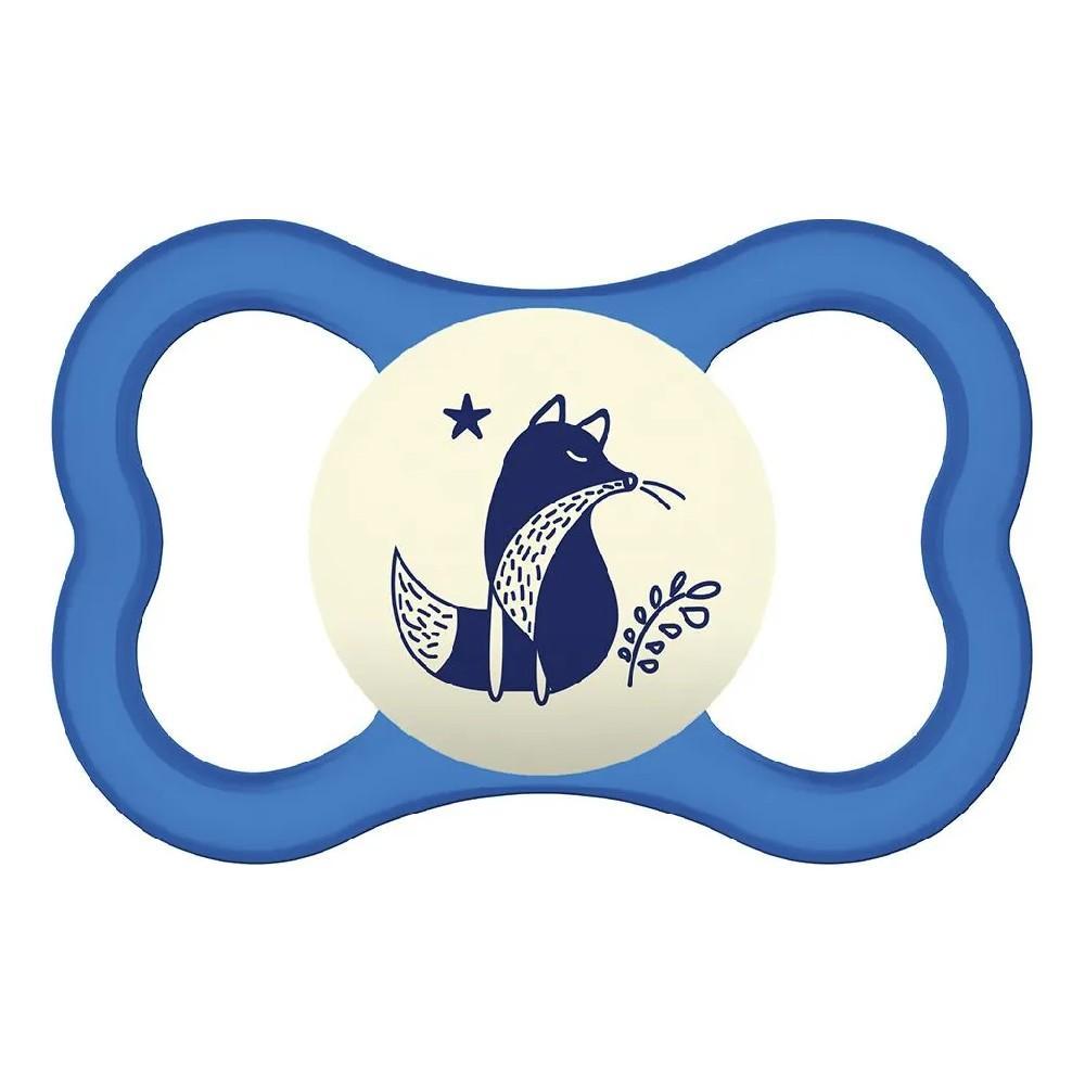 Chupeta Night 6 Meses Azul - MAM Baby - 1