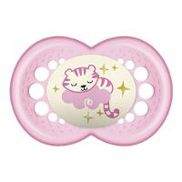 Chupeta Night 6 Meses Rosa Sortidas - MAM Baby - 2