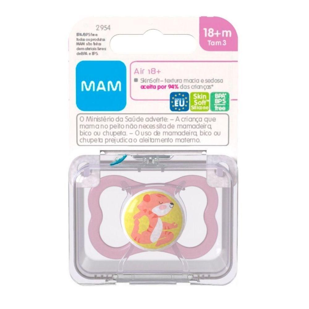 Chupeta Air + 16 Meses Rosa Sortida - MAM Baby - 2