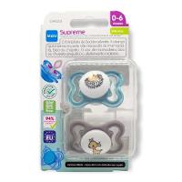 Chupeta 0 a 6 Meses Embalagem Dupla Neutra - Mam Baby - 1