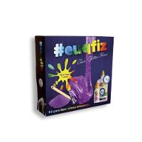 #EUQFIZ Slime Kit 1 Clear Slime Glitter - I9 Brinquedos - 1
