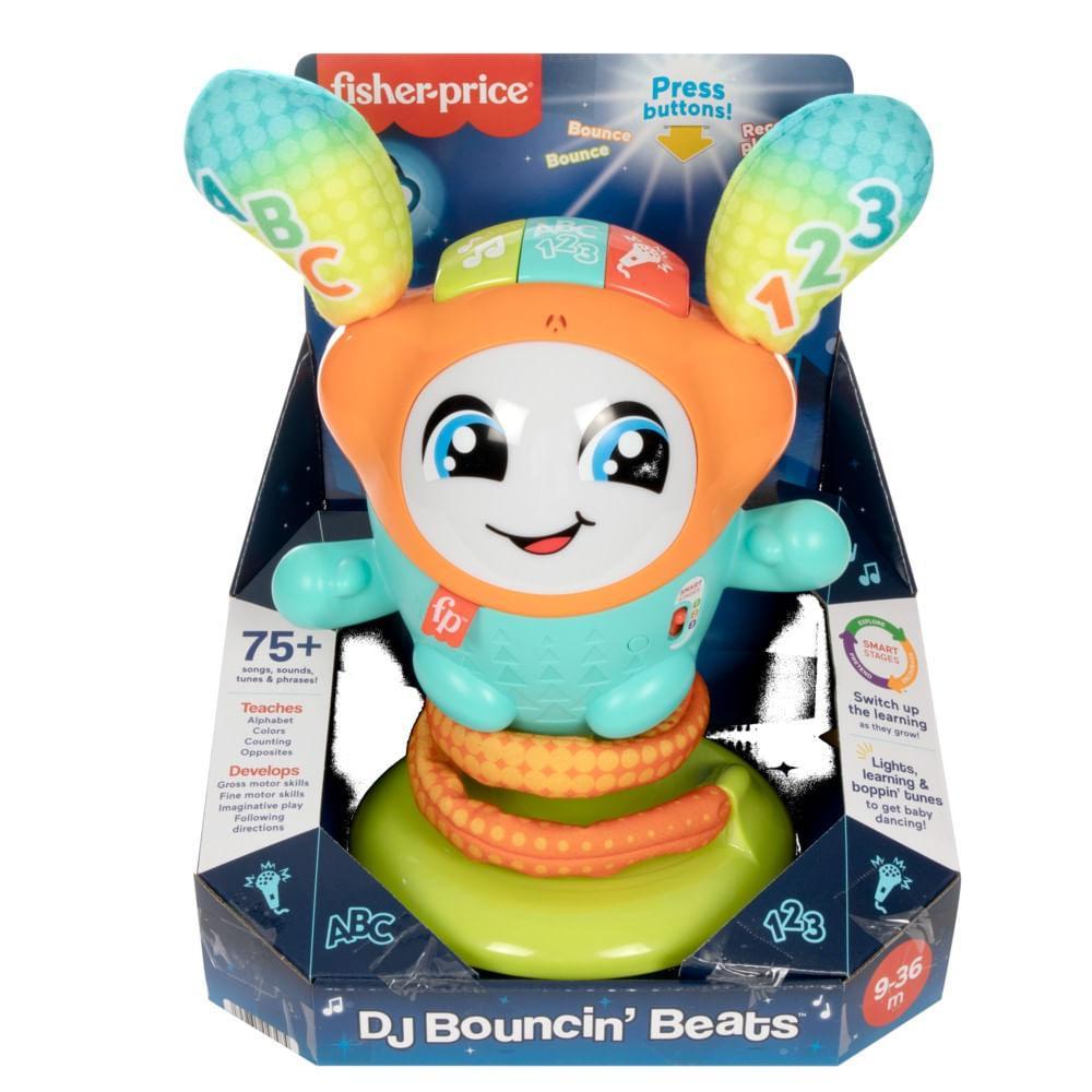 Fisher-Price Dj Bouncy Pular e Aprender - Mattel - 8