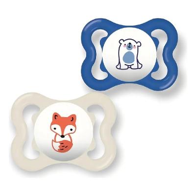 Chupeta Supreme 0 a 6 Meses Embalagem Dupla Azul - Mam Baby