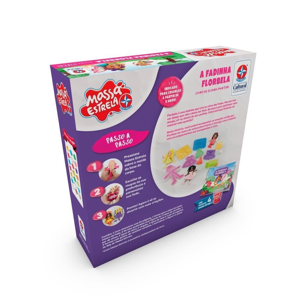 Massa Reino Das Fadas Com Livro - Estrela - 8