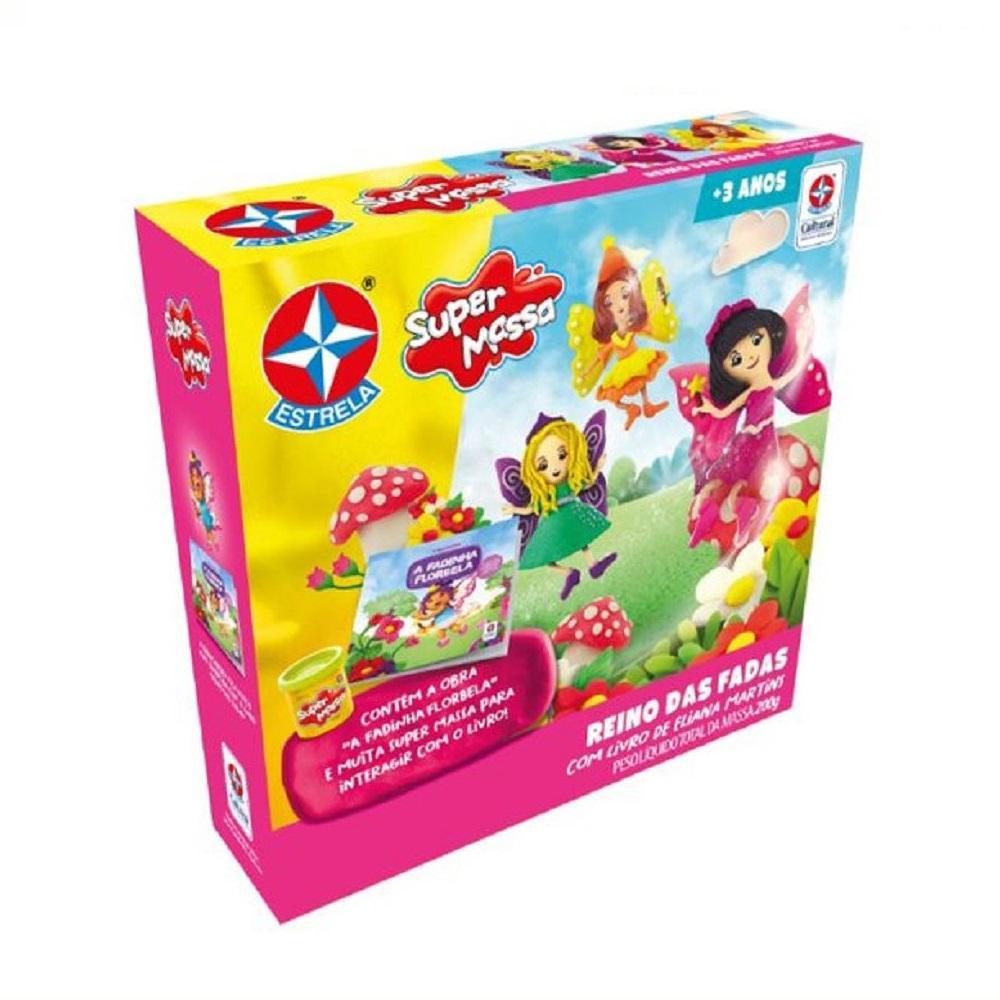 Massa Reino Das Fadas Com Livro - Estrela - 1