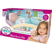 Boneca Ninos Reborn Dormindo - Cotiplás - 1