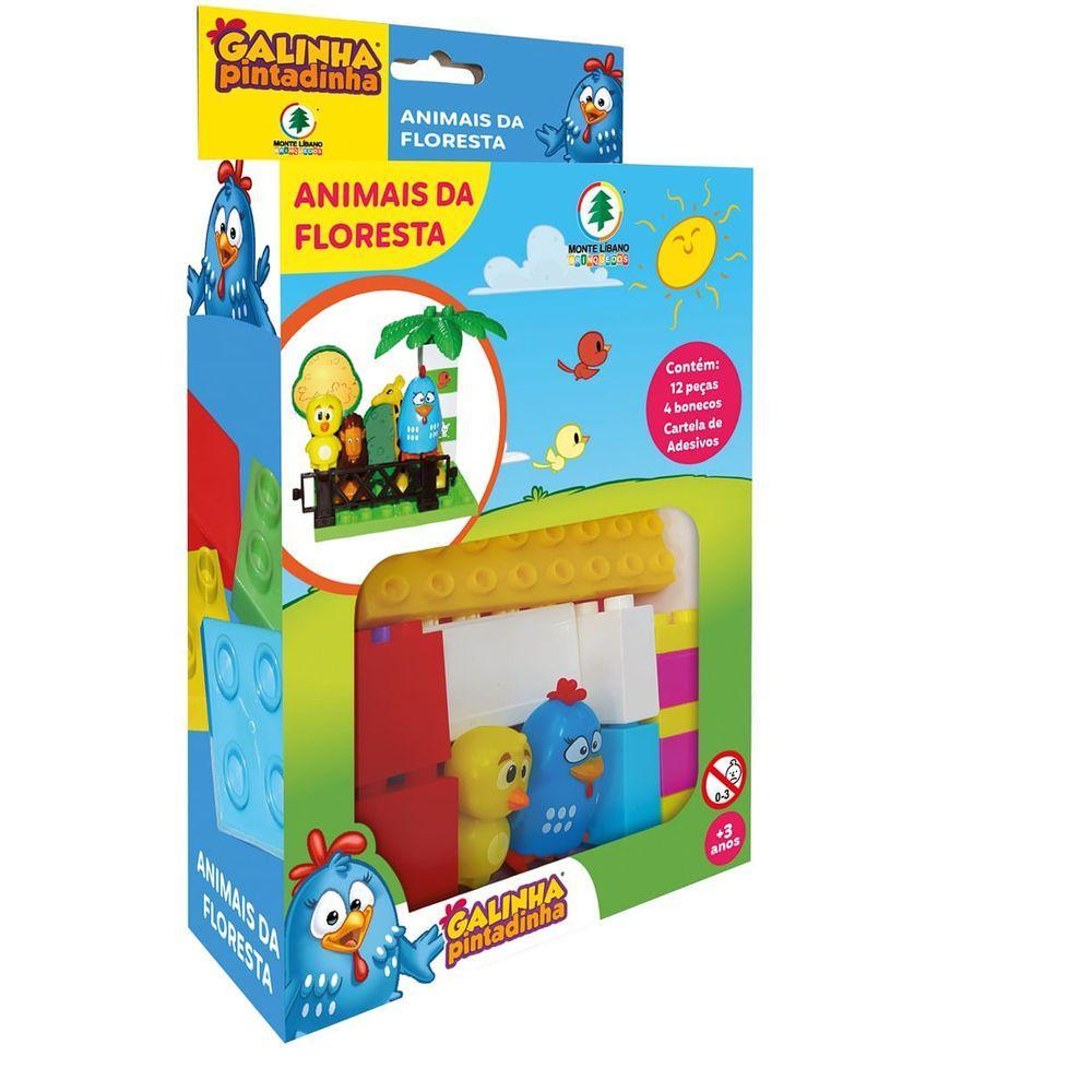 Blocos Galinha Pintadinha Animais da Floresta - Monte Líbano - 5