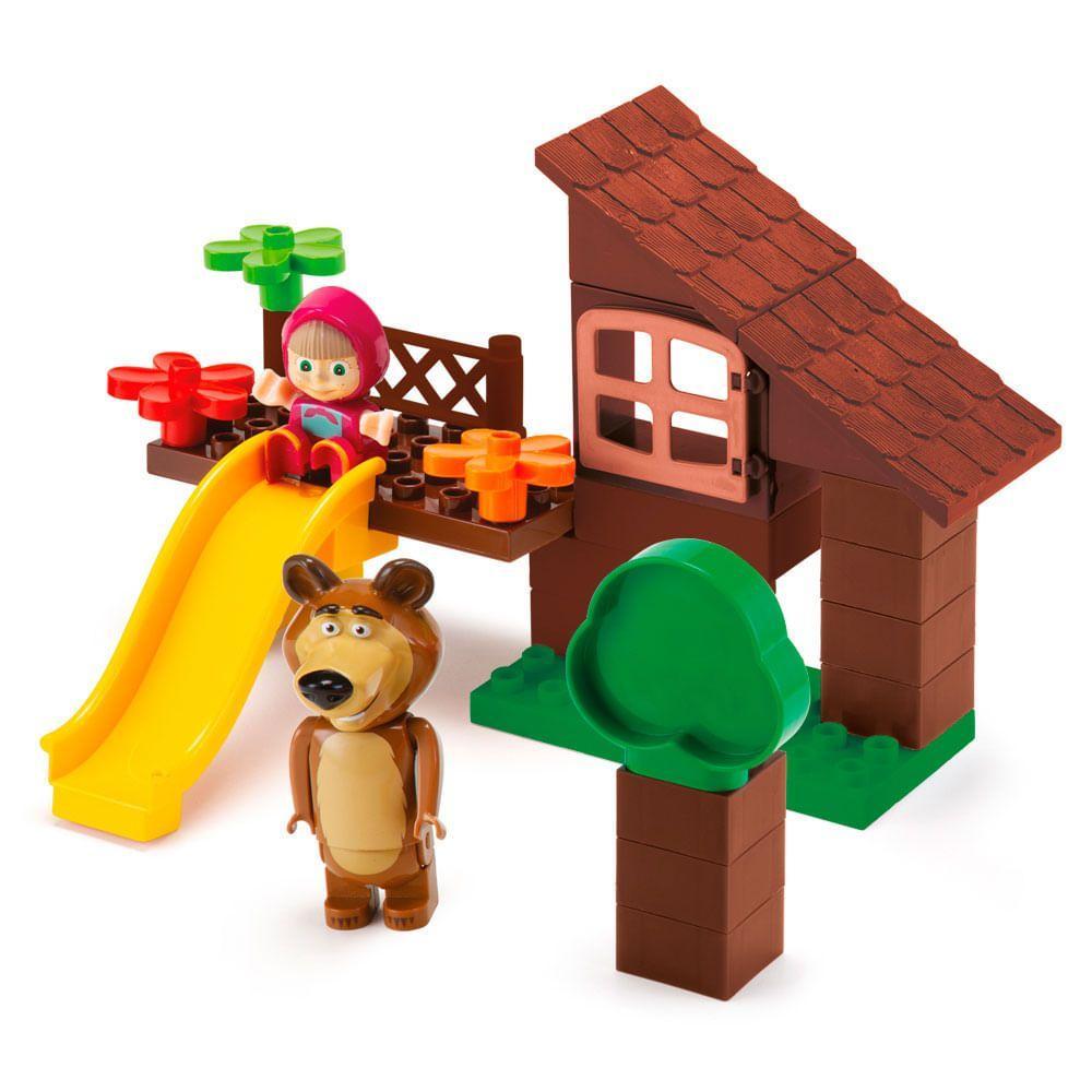 Masha e o Urso Blocos Parque com Casinha - Monte Líbano - 1