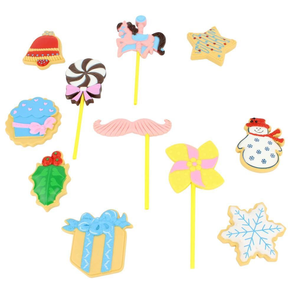 Kit Conjunto Doçura Pirulito Chef Star - BBR Toys - 3