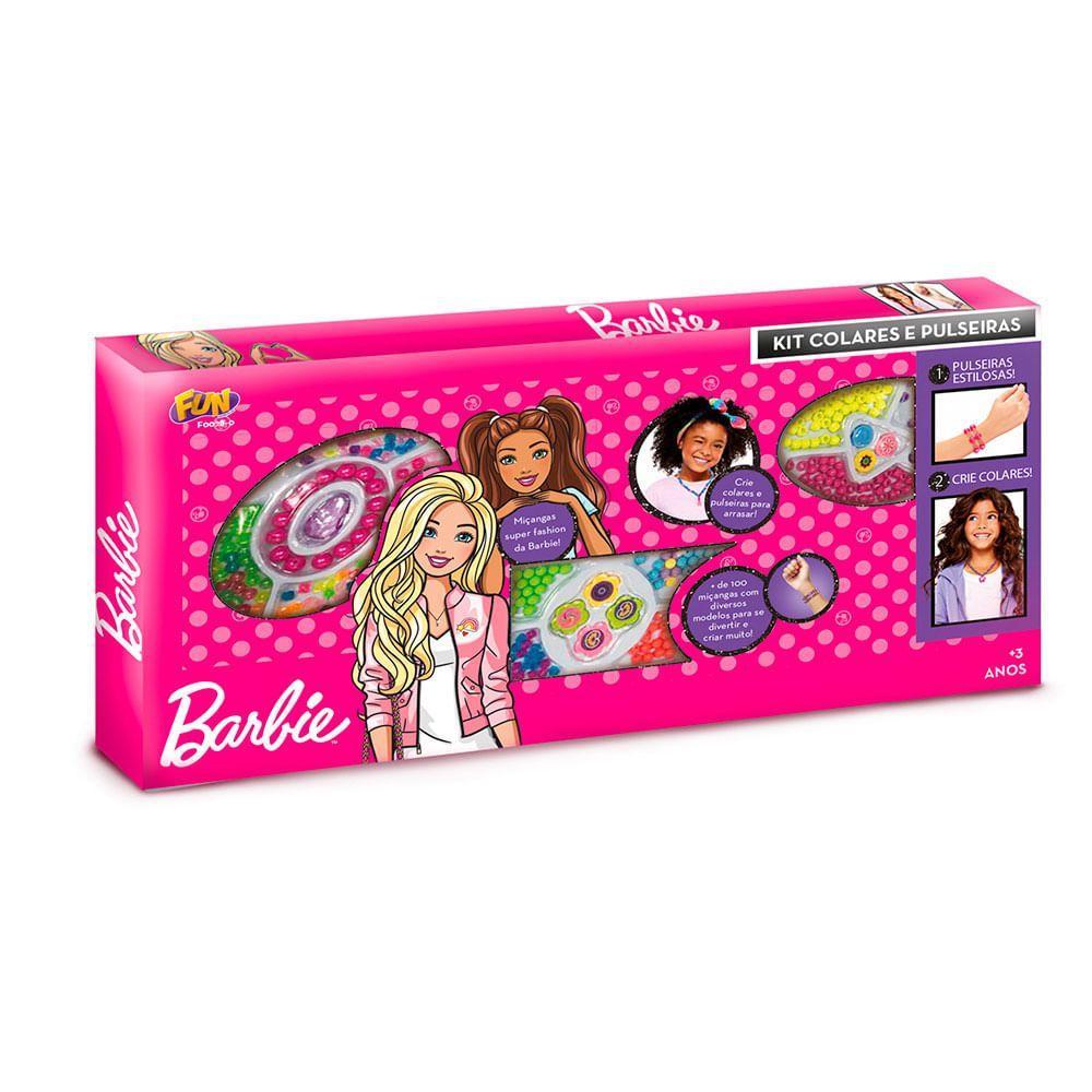 Barbie Kit Colares e Pulseiras - Fun Divirta-se - 1