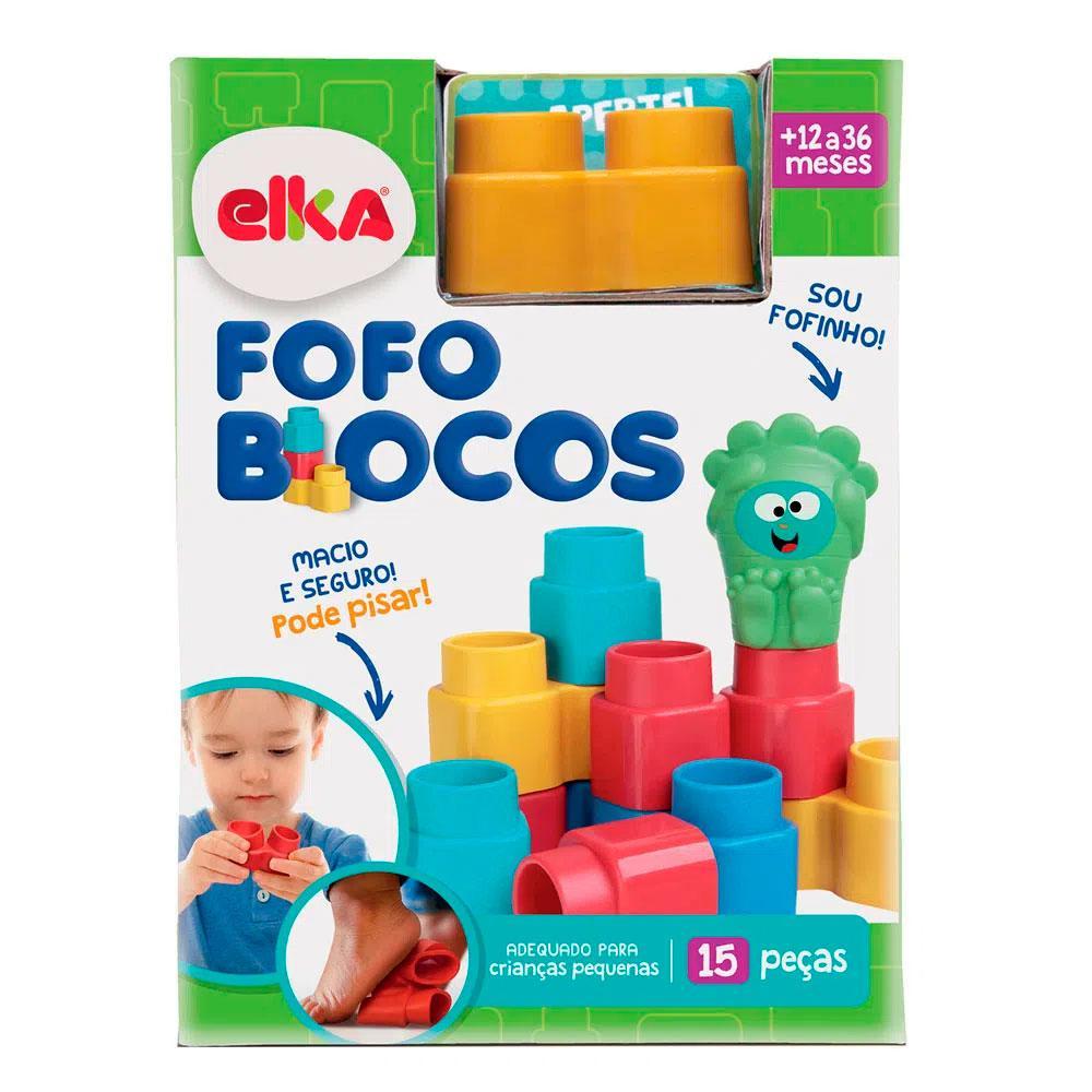 Fofo Blocos 15 peças - Elka - 4