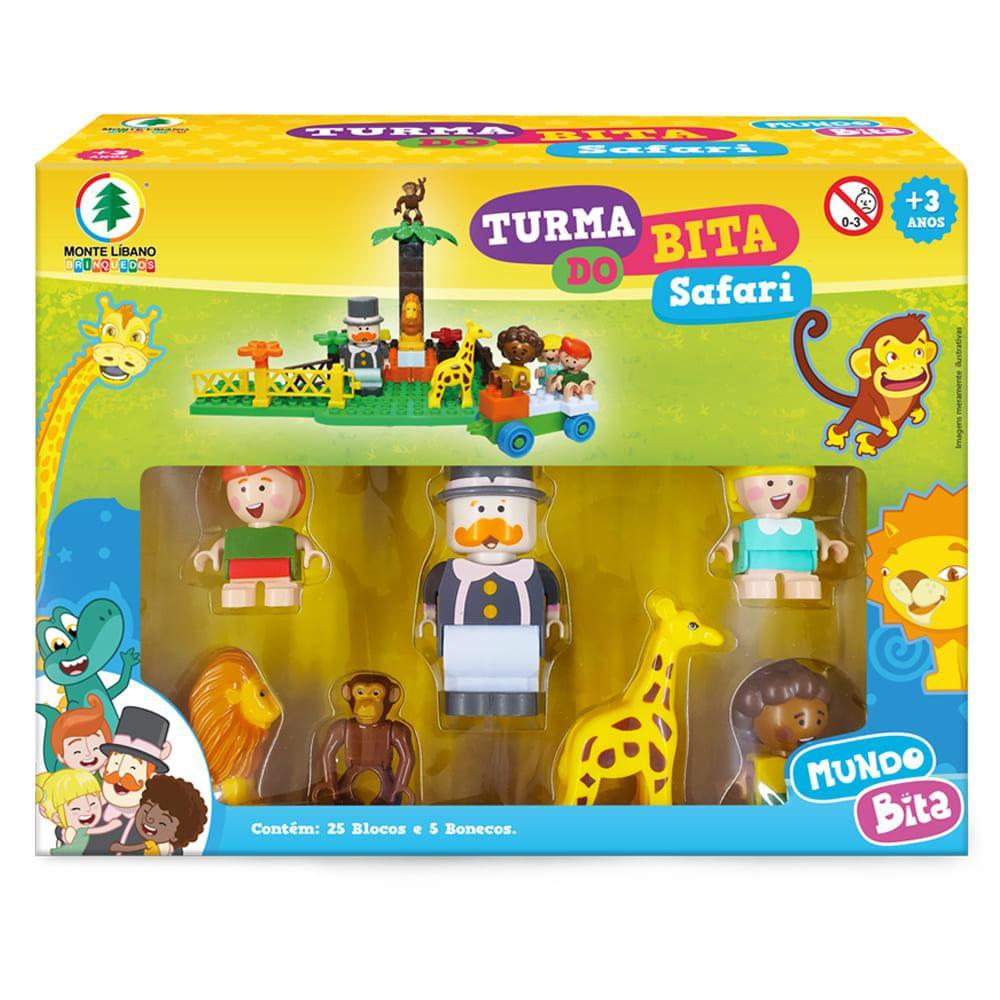 Blocos de Montar Mundo Bita no Safari - Monte Líbano - 1