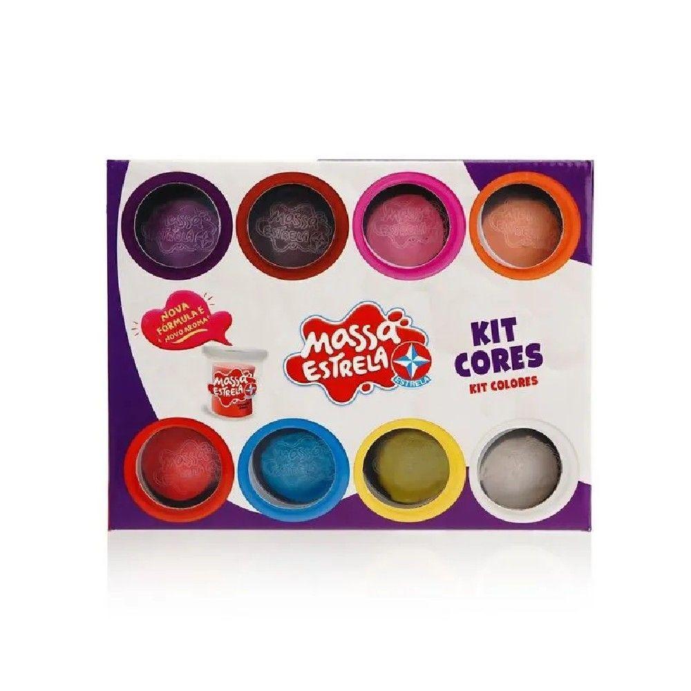 Massa Kit Cores - Estrela - 1