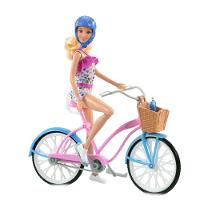 Barbie Boneca Com a Bicicleta - Mattel - 9