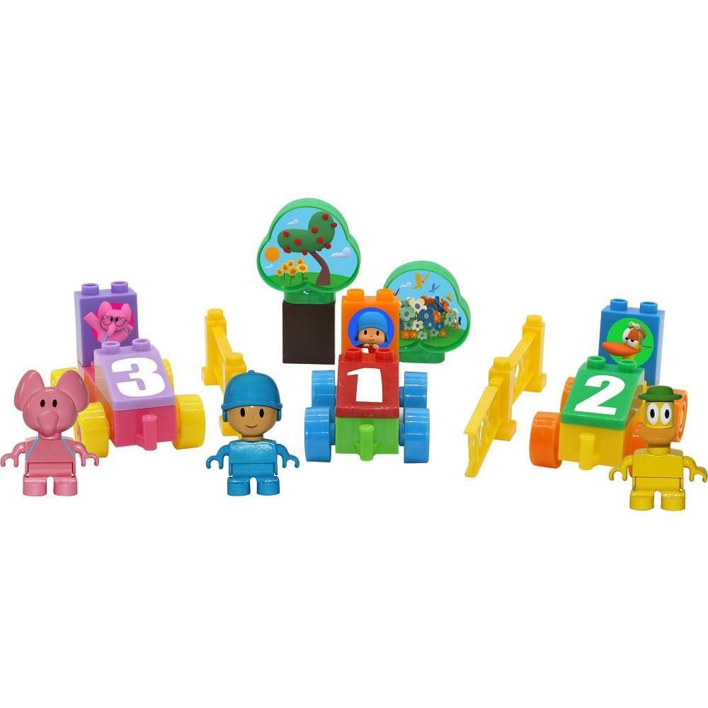 Blocos Playset Corrida de carros do Pocoyo - Monte Líbano - 3