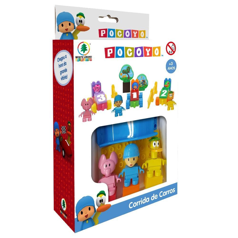 Blocos Playset Corrida de carros do Pocoyo - Monte Líbano - 4