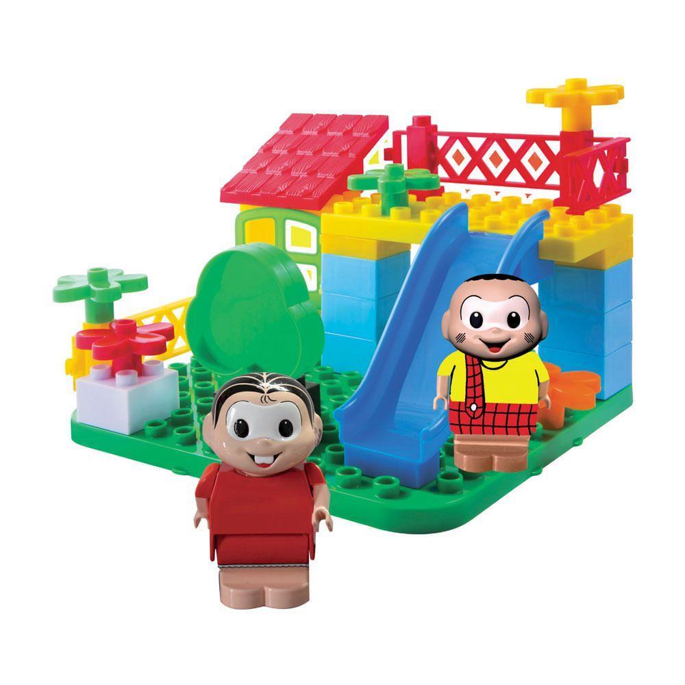 Blocos de Montar Turma da Mônica no Playground - Monte Líbano - 5