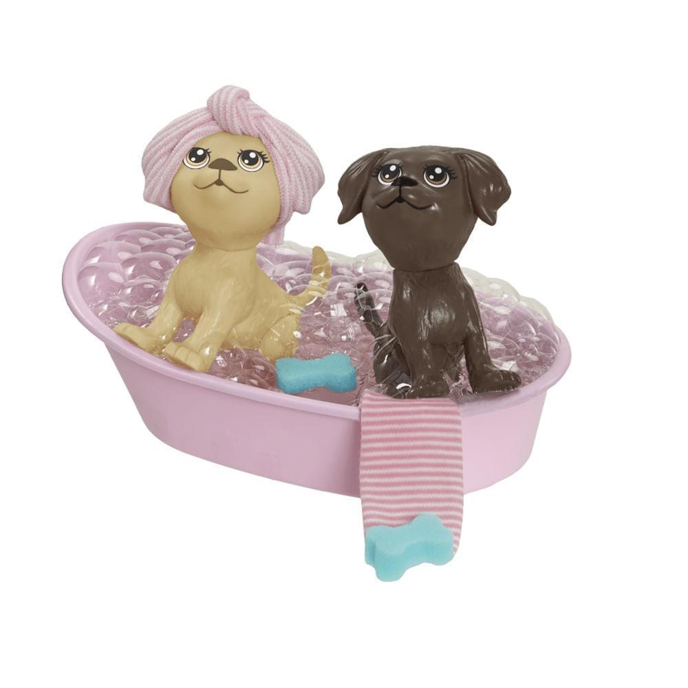 Mini Pets da Barbie Hora do Banho - Pupee - 1