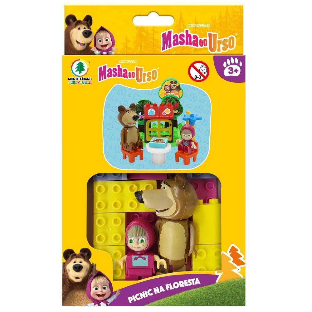 Masha e o Urso Blocos Picnic na Floresta - Monte Líbano - 4