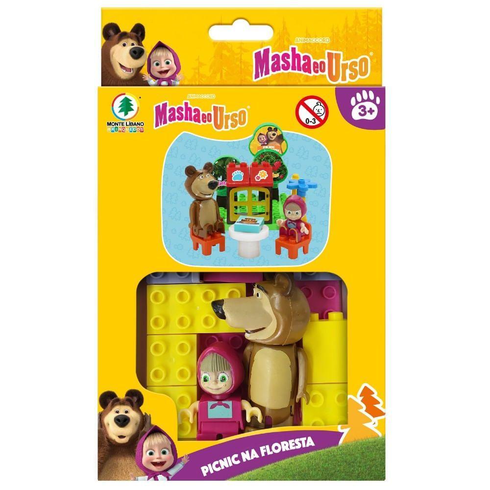 Masha e o Urso Blocos Picnic na Floresta - Monte Líbano - 8