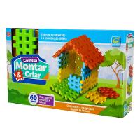 Blocos Montar e Criar com 60 peças - Cometa - 2