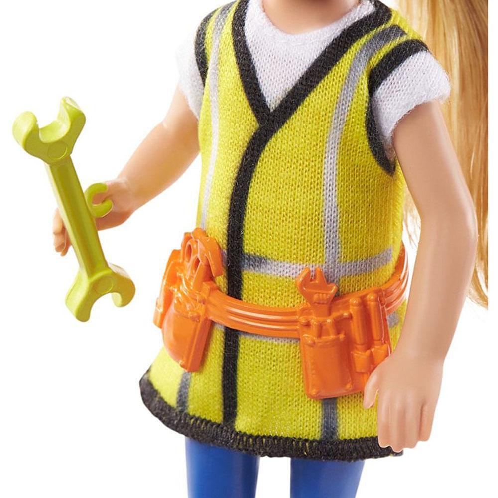 Barbie Mundo de Chelsea Can Be Construção - Mattel - 8
