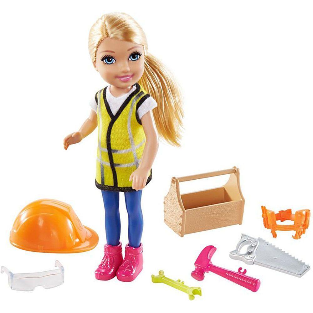 Barbie Mundo de Chelsea Can Be Construção - Mattel - 6