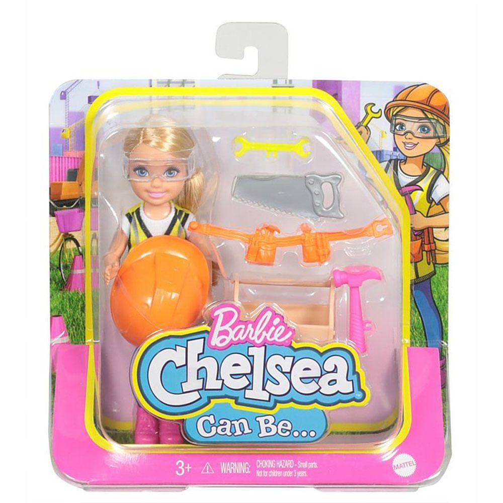 Barbie Mundo de Chelsea Can Be Construção - Mattel - 9