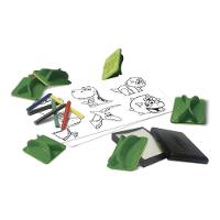 Conjunto de Carimbos Fofossauros - Xalingo - 2