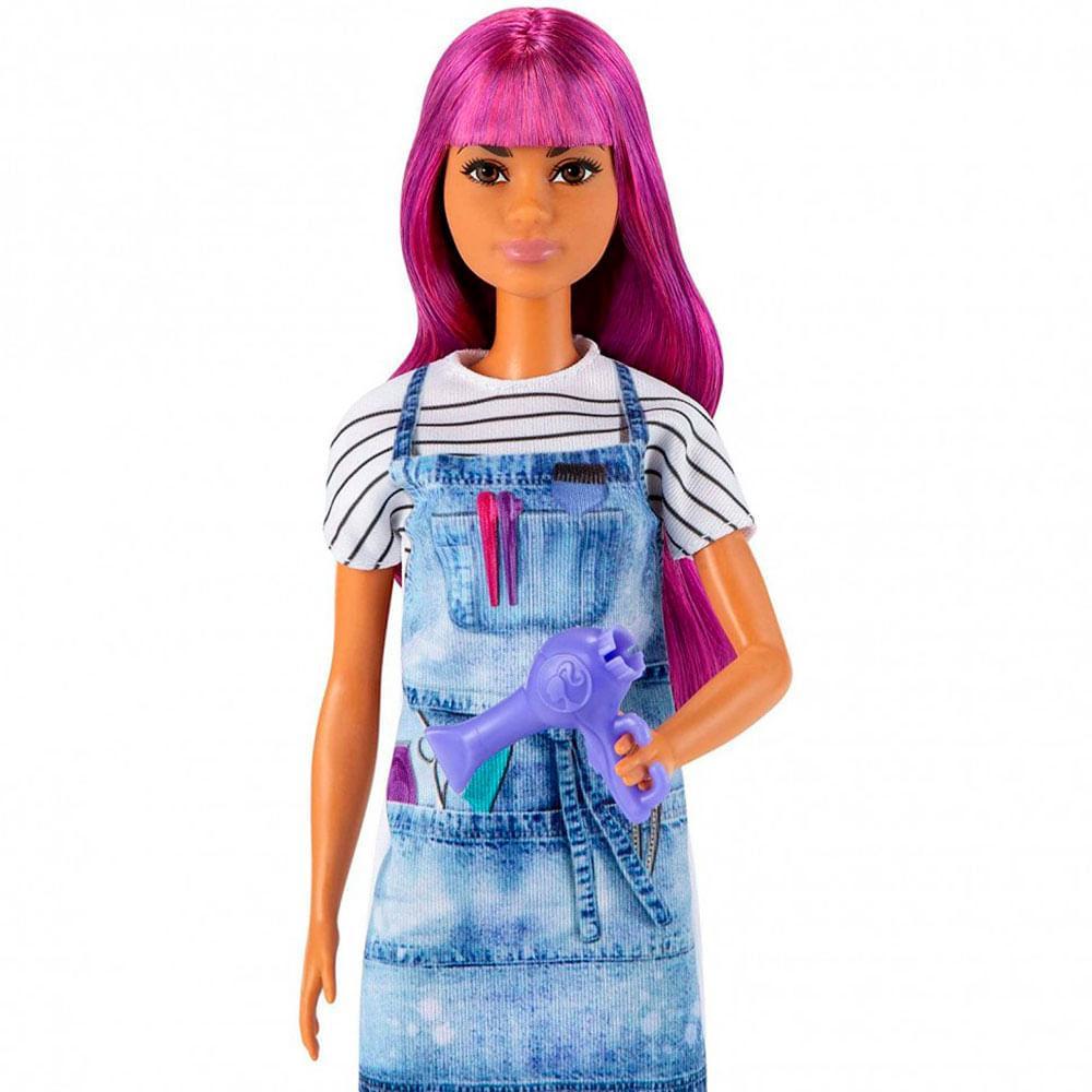 Barbie Profissões Cabeleireira - Mattel - 7