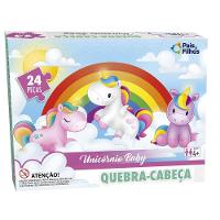 Quebra-Cabeça Unicórnio Baby 24 Peças - Pais e Filhos - 7