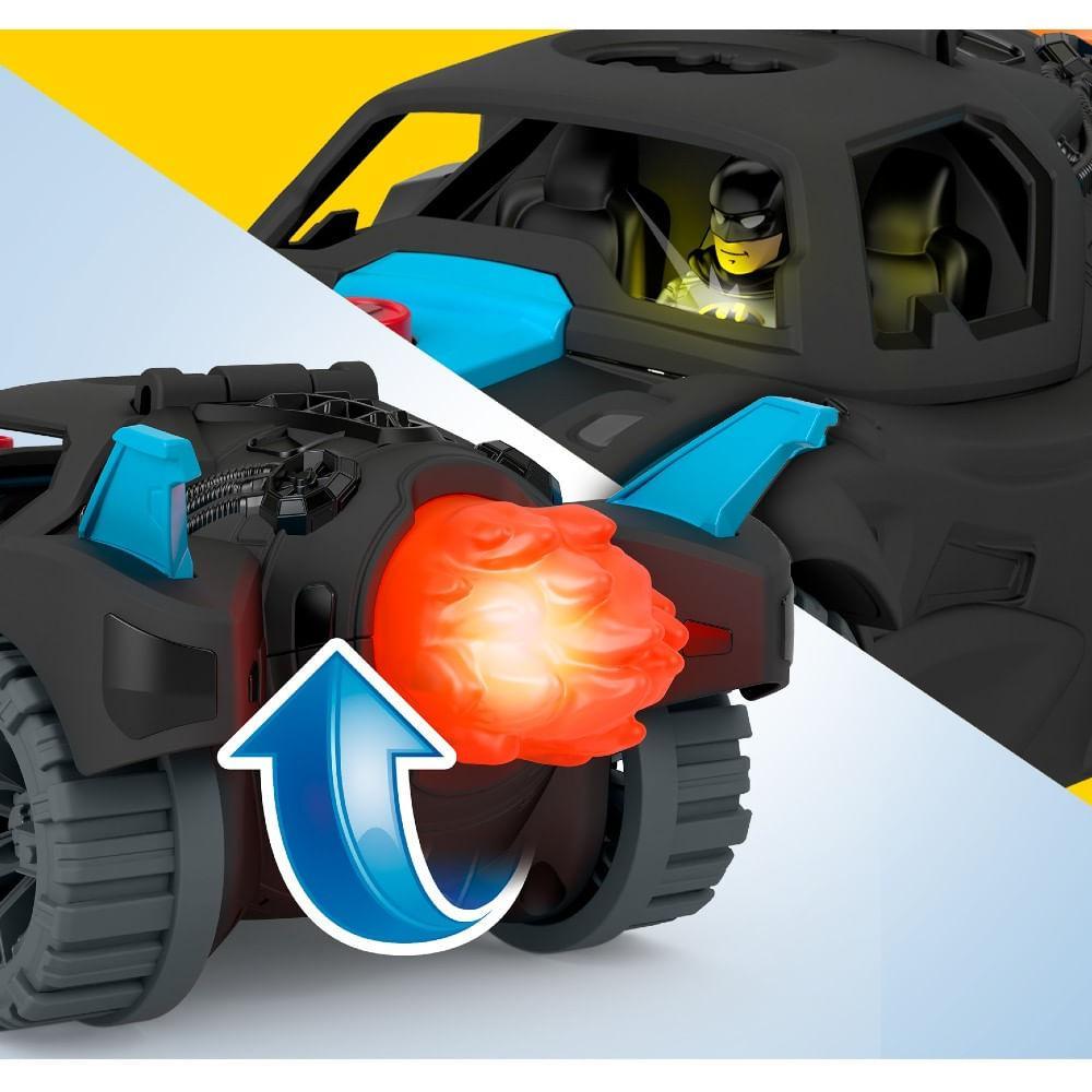 Imaginext DC Super Friends Batmóvel com Mini Batman - Mattel - 3