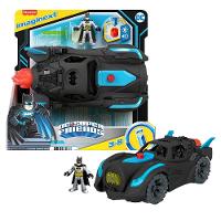 Imaginext DC Super Friends Batmóvel com Mini Batman - Mattel - 14