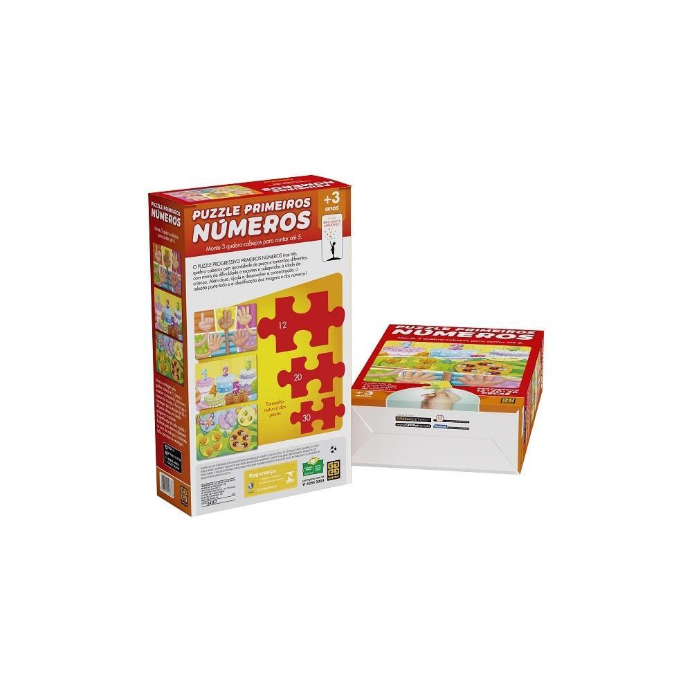 Quebra-Cabeça Primeiros Números - Grow - 4