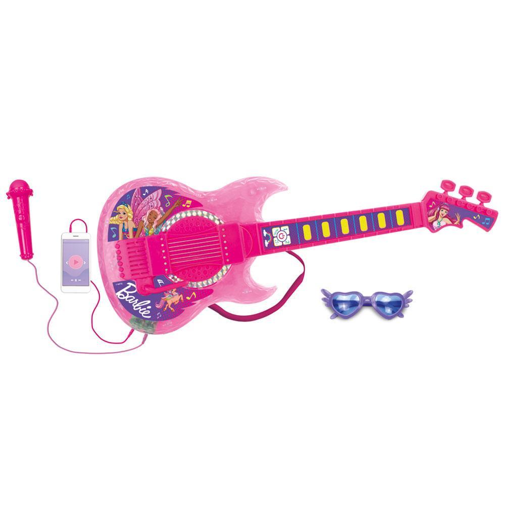 Barbie Guitarra Dreamtopia Com Função MP3 - Fun Divirta-se - 4