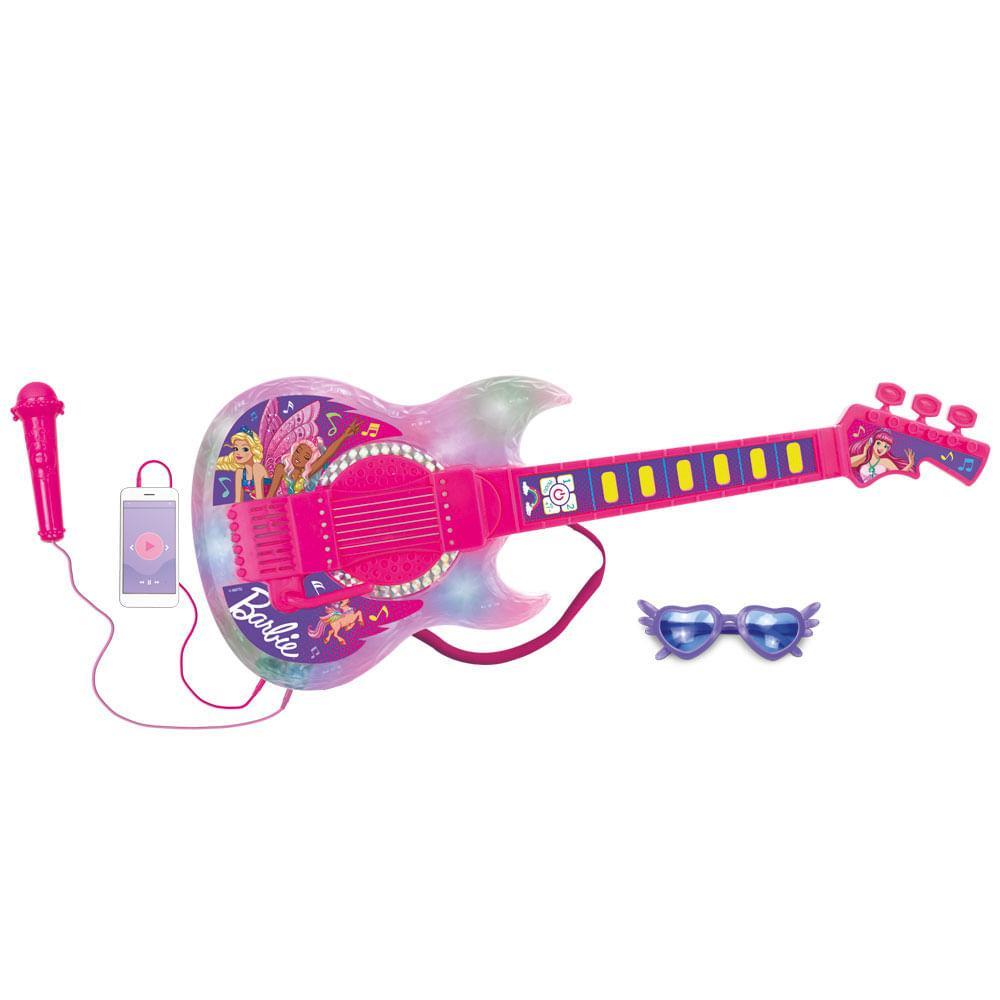 Barbie Guitarra Dreamtopia Com Função MP3 - Fun Divirta-se - 5
