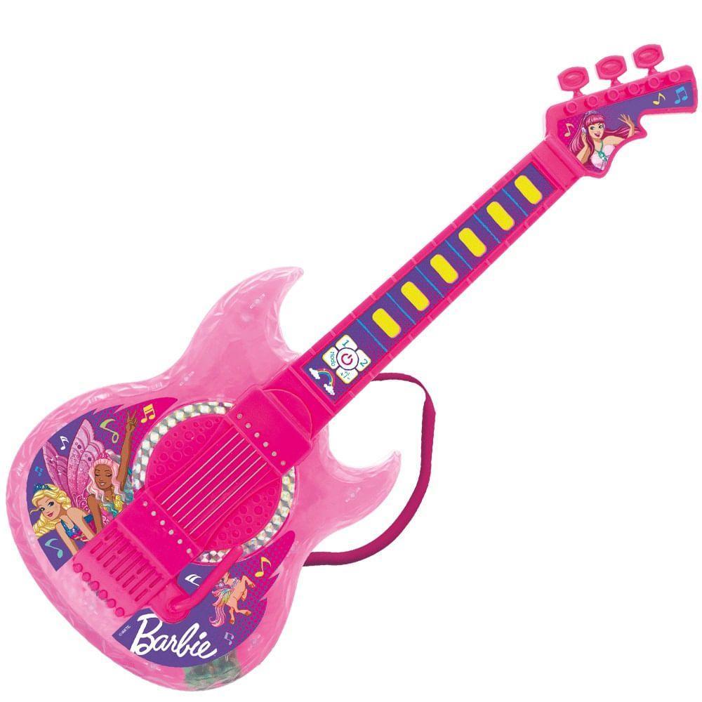 Barbie Guitarra Dreamtopia Com Função MP3 - Fun Divirta-se - 1