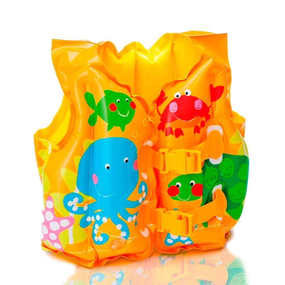 Colete Peixinhos Divertidos - Intex - 1