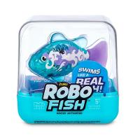 Robô Alive Fish Nada de Verdade Azul Claro - Fun Divirta-se - 5