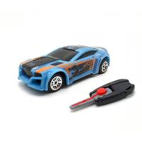 Carro Hot Wheels com Chave Lançador Azul - Fun Divirta-se - 15