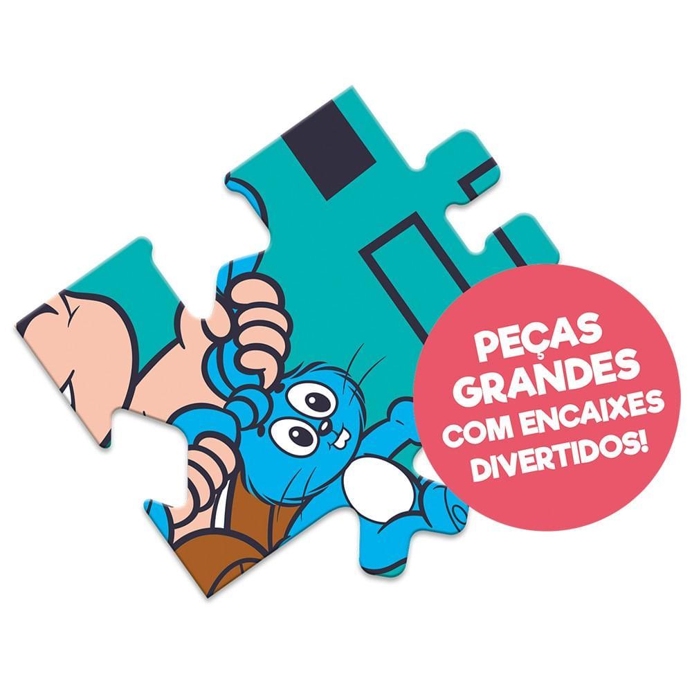 Quebra-Cabeça Turma da Mônica 28 Peças Grandinho - Toyster - 4