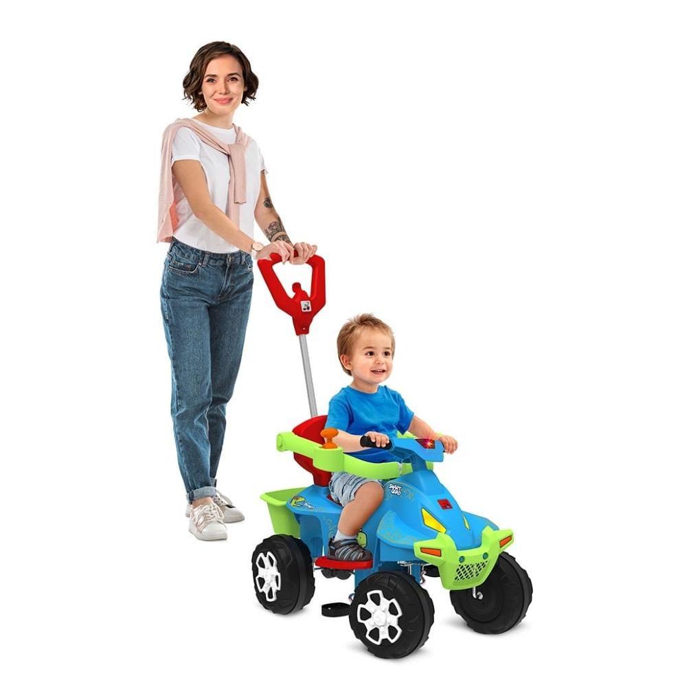 Quadriciclo Passeio Smart Quad Pedal Azul - Bandeirante - 6