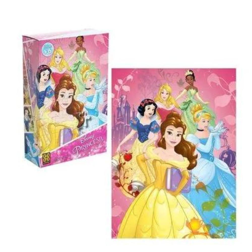 Quebra-cabeça Princesas 100 Peças - Grow - 5