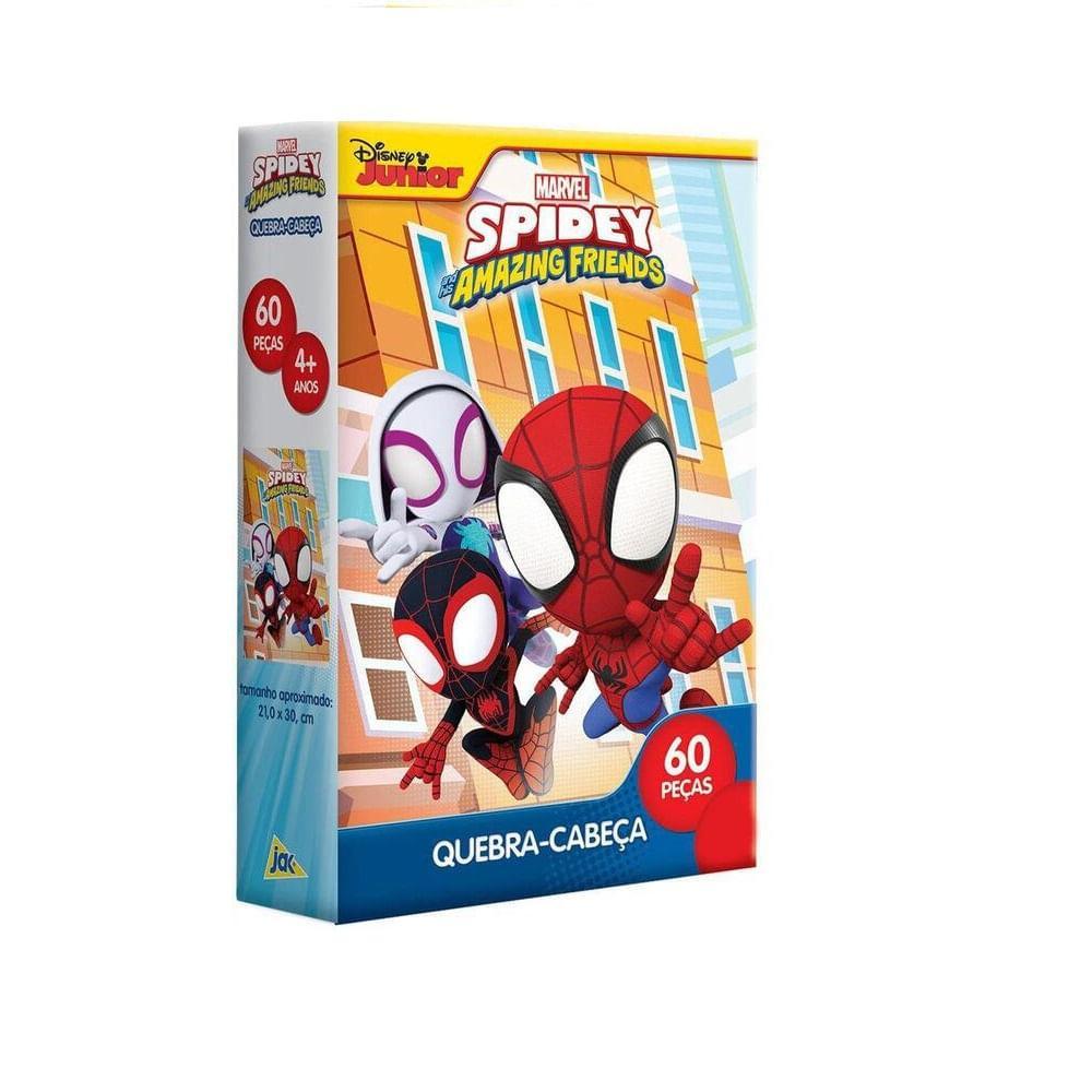 Puzzle Spidey Amazing Friends Os Vingadores - Toyster - 2