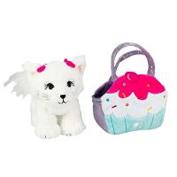 Barbie Pelúcia na Bolsinha Gatinha Branca - Fun Divirta-se - 1